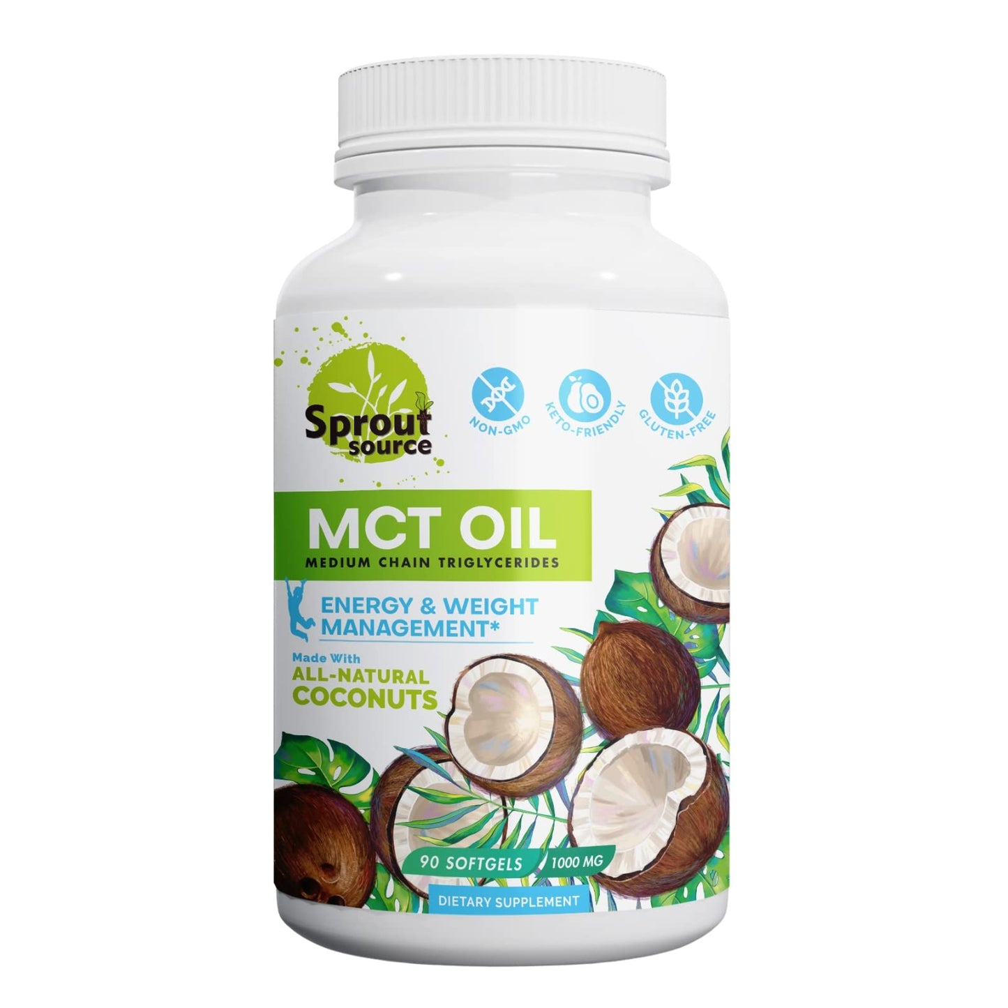 Sprout Source MCT Oil Softgels 90 Count
