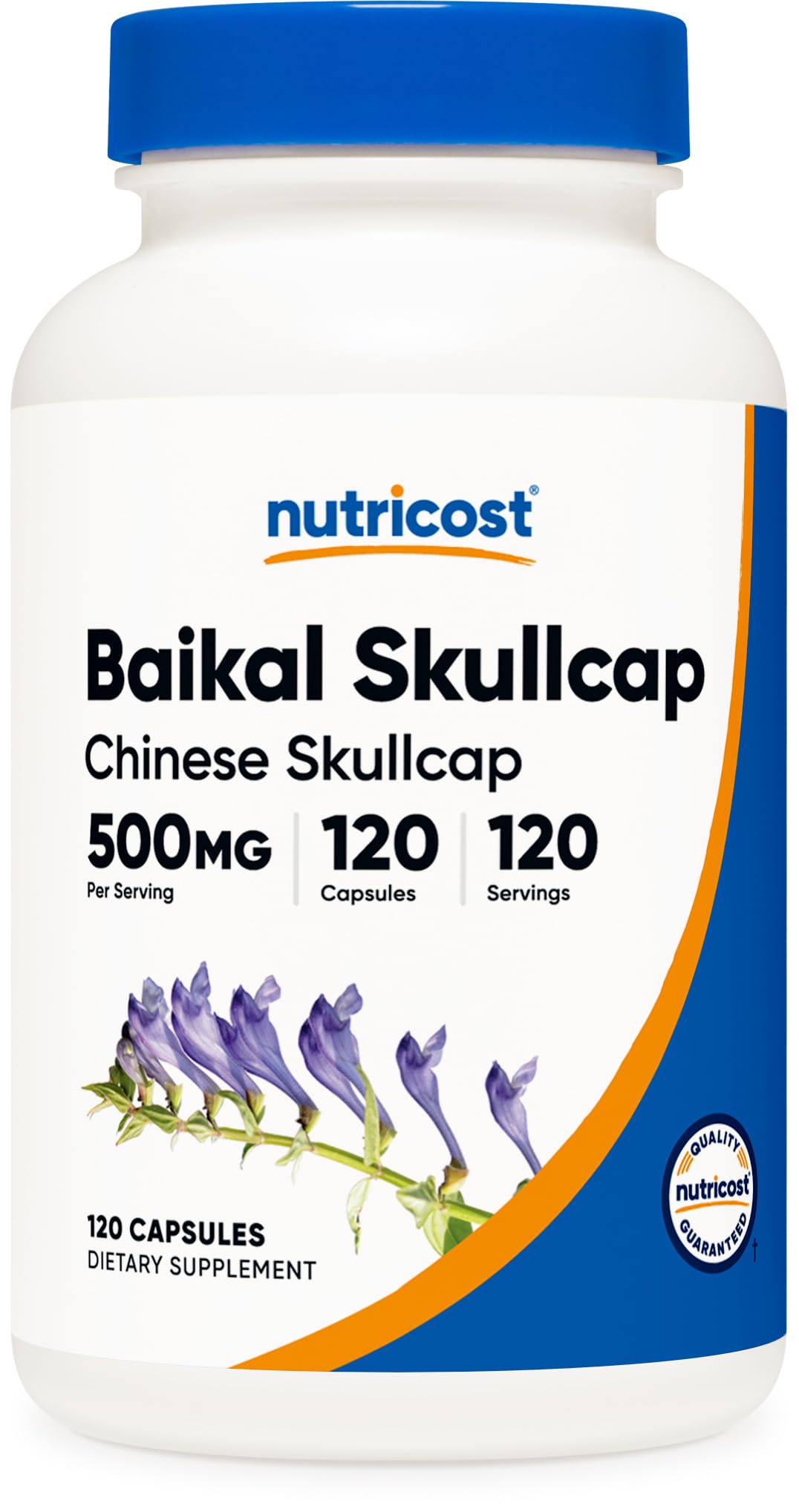 Nutricost Baikal Skullcap 500mg Capsule, 120 Capsules