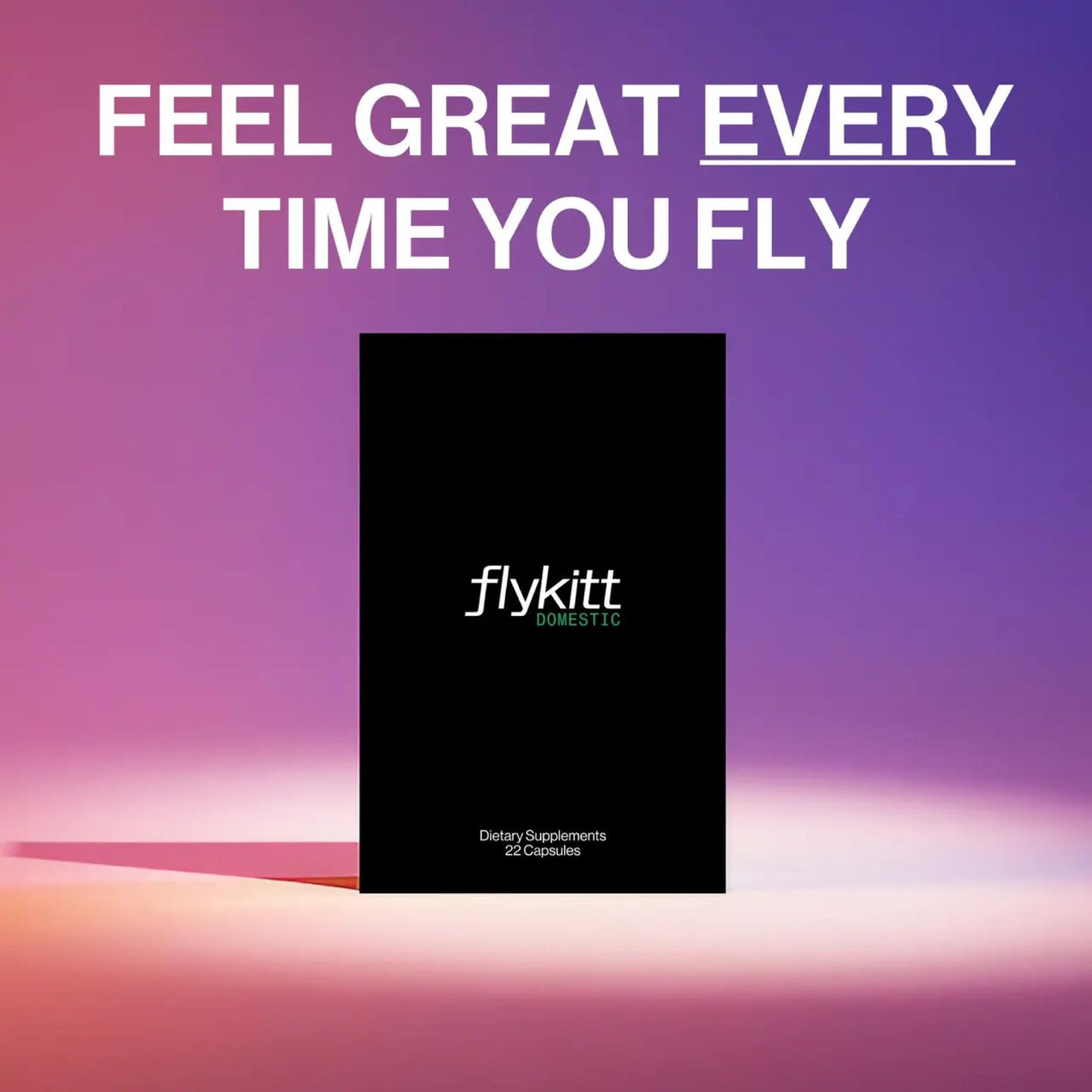 Flykitt Jet Lag Prevention System Capsule 1 Count