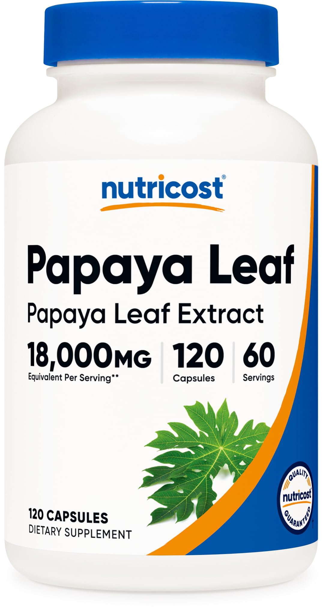 Nutricost Papaya Leaf Extract 120 Capsules