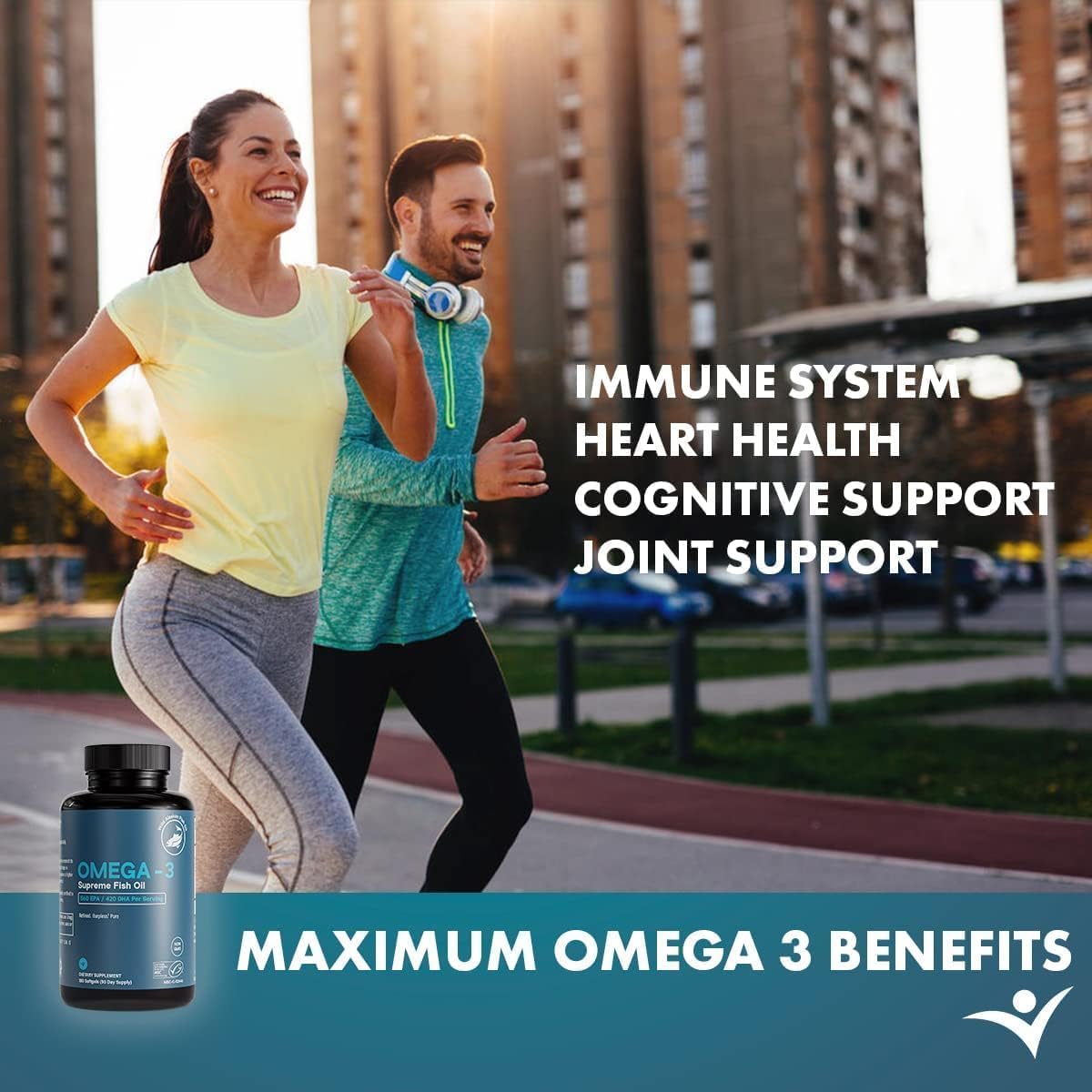 Life & Food Omega-3 Supreme Fish Oil Capsule 90 Count