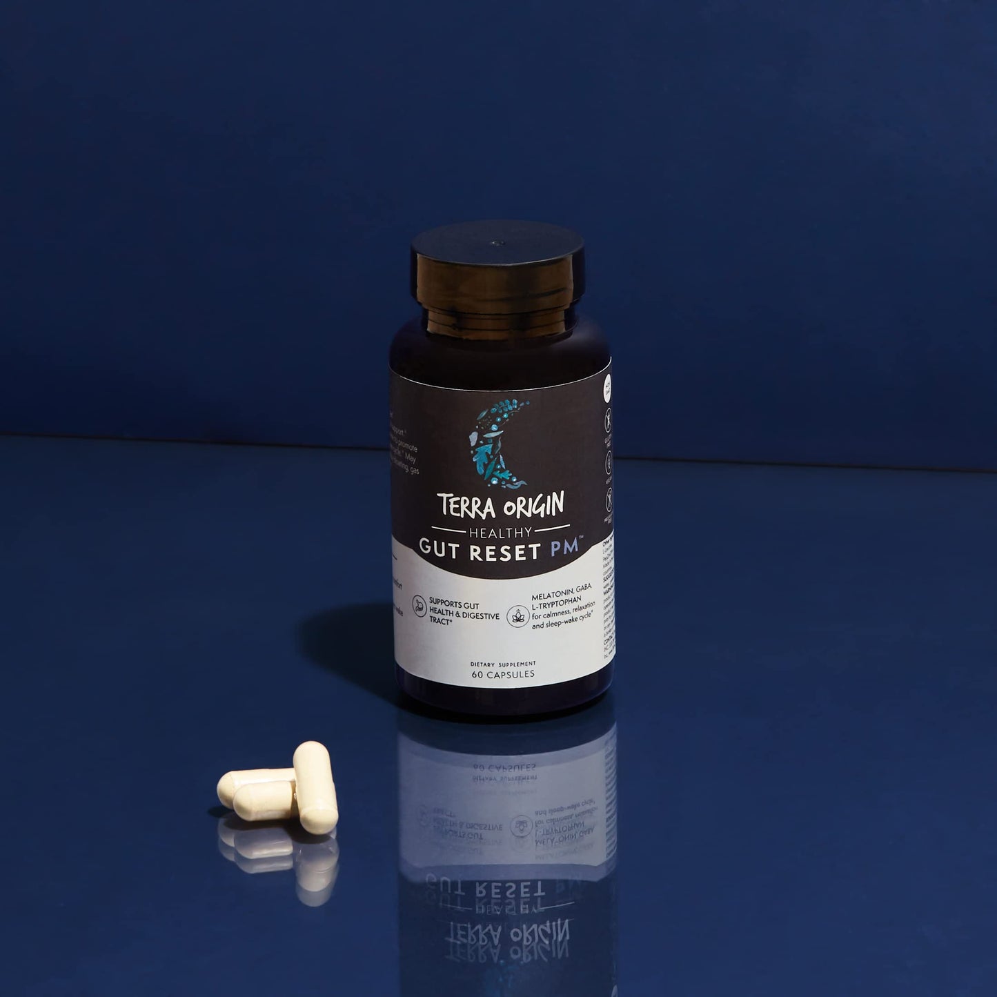 TERRA ORIGIN Healthy Gut Reset PM 60 Capsules