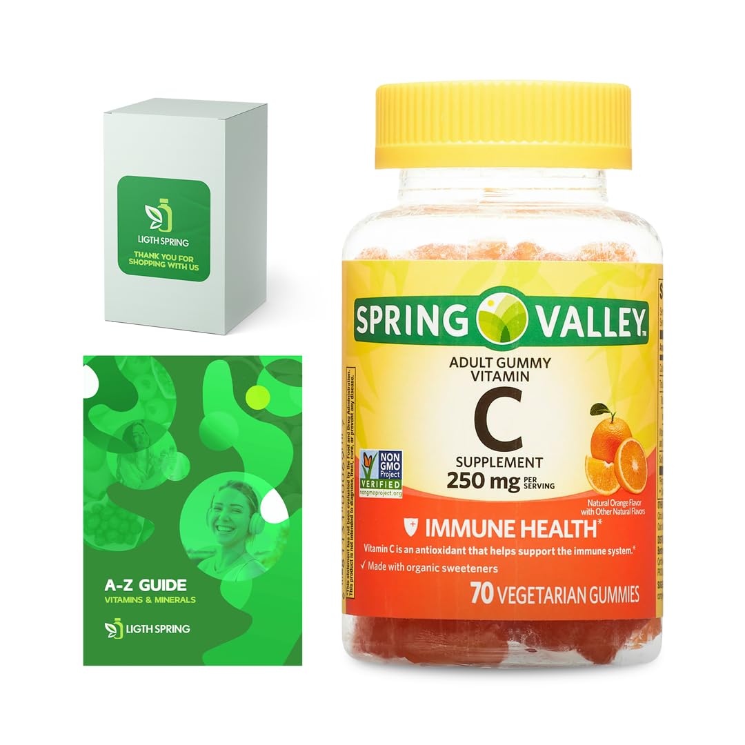 LightSpring Vitamin C Gummies, 70 Count