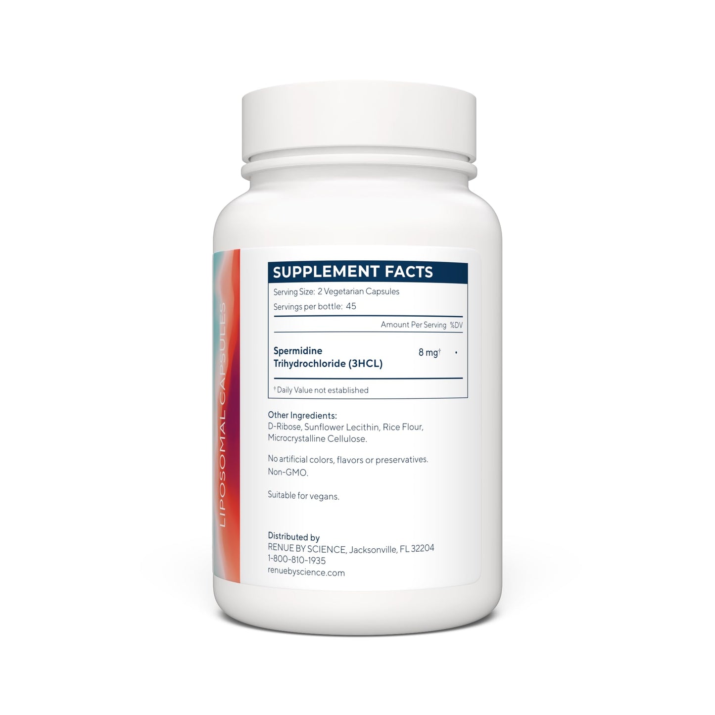 Renue By Science Liposomal Spermidine Supplements Capsules, 90 Count