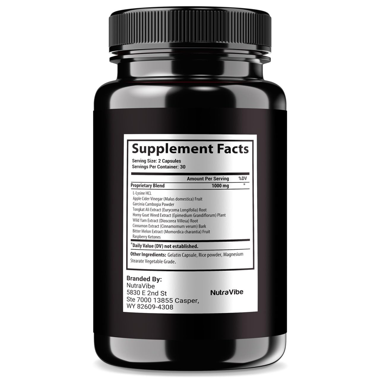 NutraVibe Big Dog Total Pills Capsule 120 Capsules