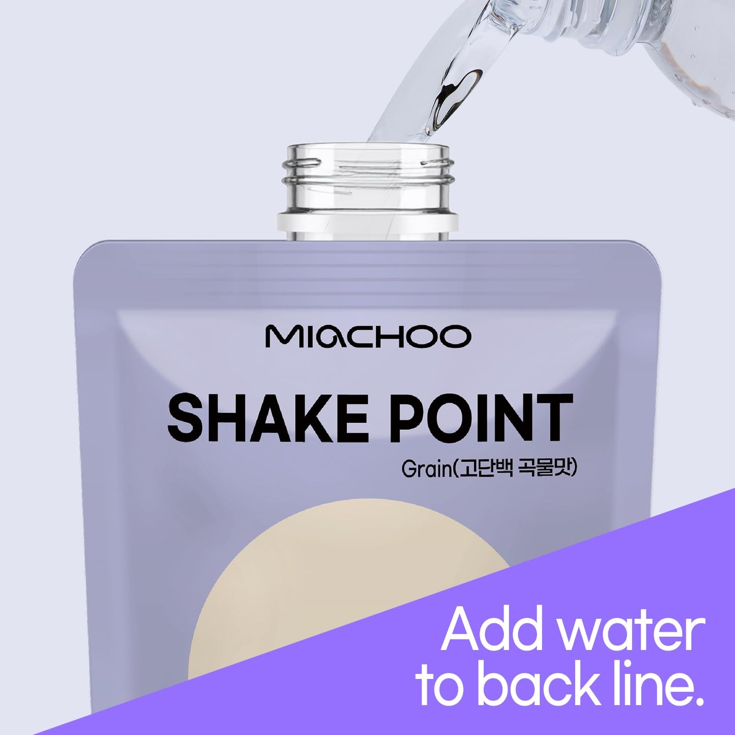MIaCHOO Protein Shake Powder - Roasted Grain Flavor, Pack of 7