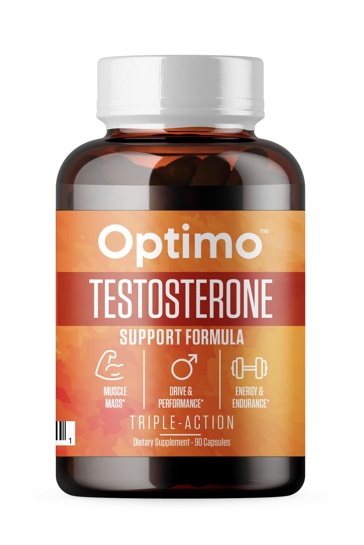 Optimo Ultimate Natural Testosterone Support for Men & Women 90 Capsules