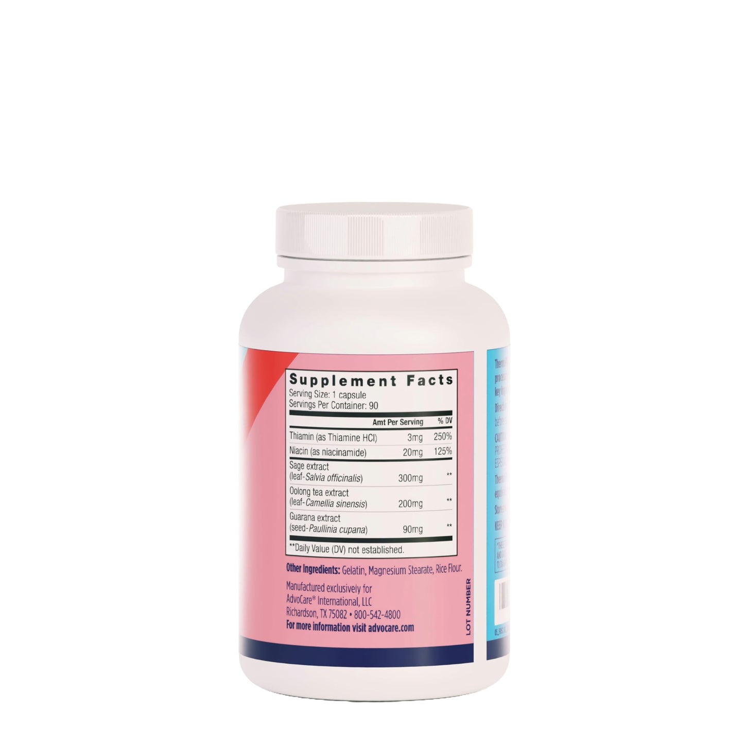 AdvoCare ThermoPlus Vitamin & Herbal Dietary Supplement 90 Capsules