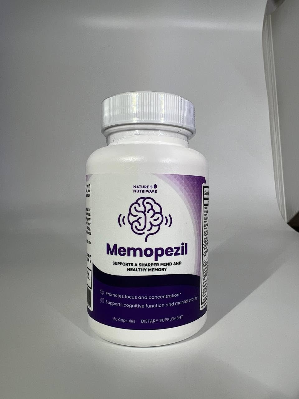 Nature’s NutriWave Memopezil Vitamins A, B, C, D, E & Botanicals Capsules, 180