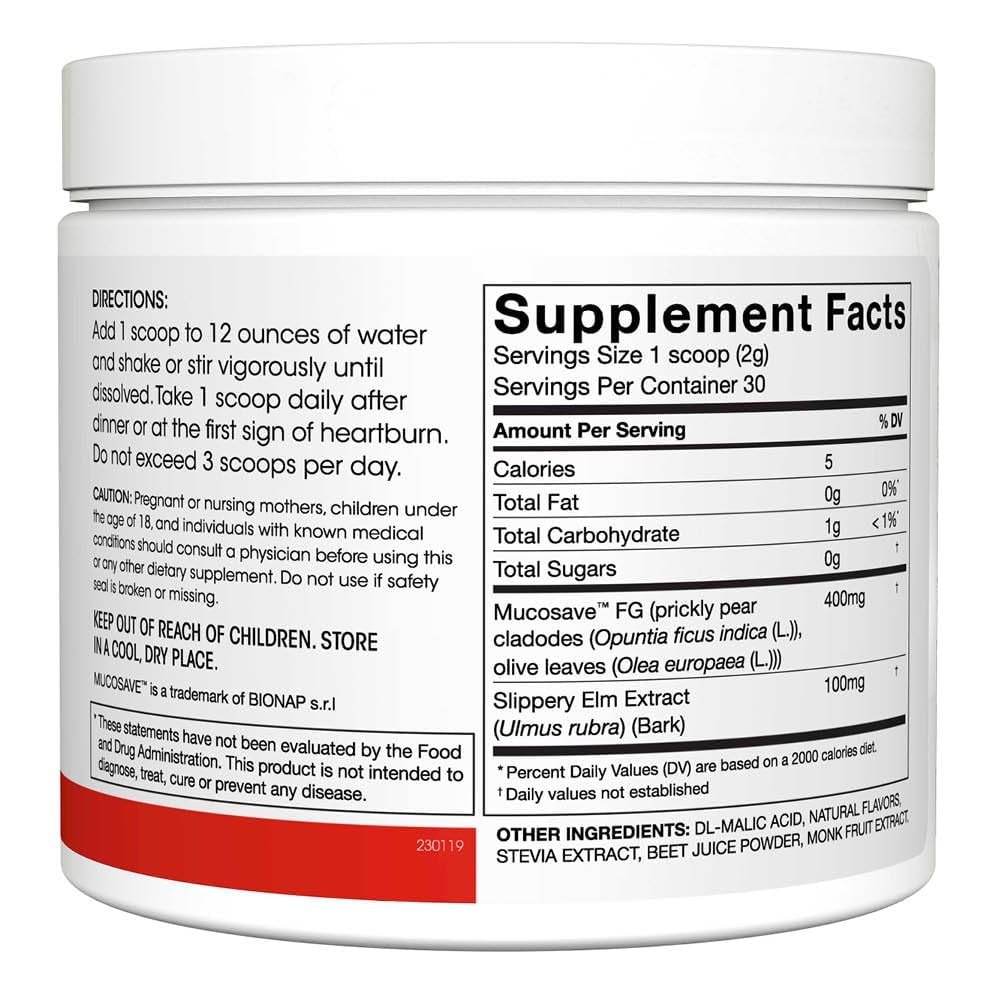 Silver Fern Reflux Digestive Supplement Powder 2.17 Ounce