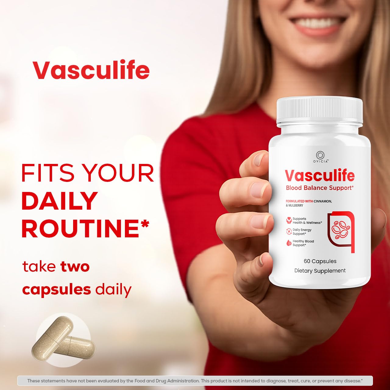 OVICIA Vasculife Capsules 120 Capsules