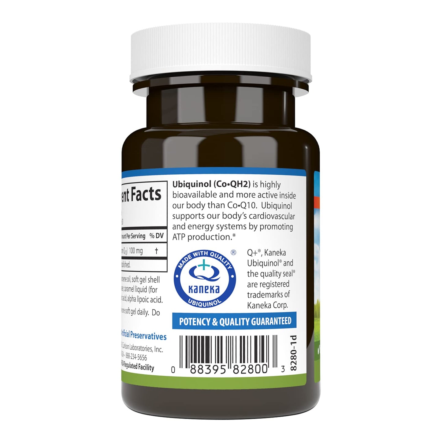 Carlson CO-QH Ubiquinol Softgels, 30