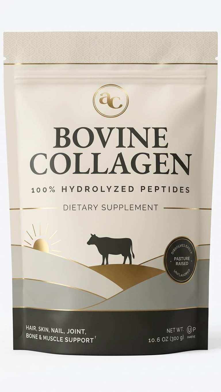Aleta Collagen Kosher Hydrolyzed Bovine Collagen Powder, 10 oz