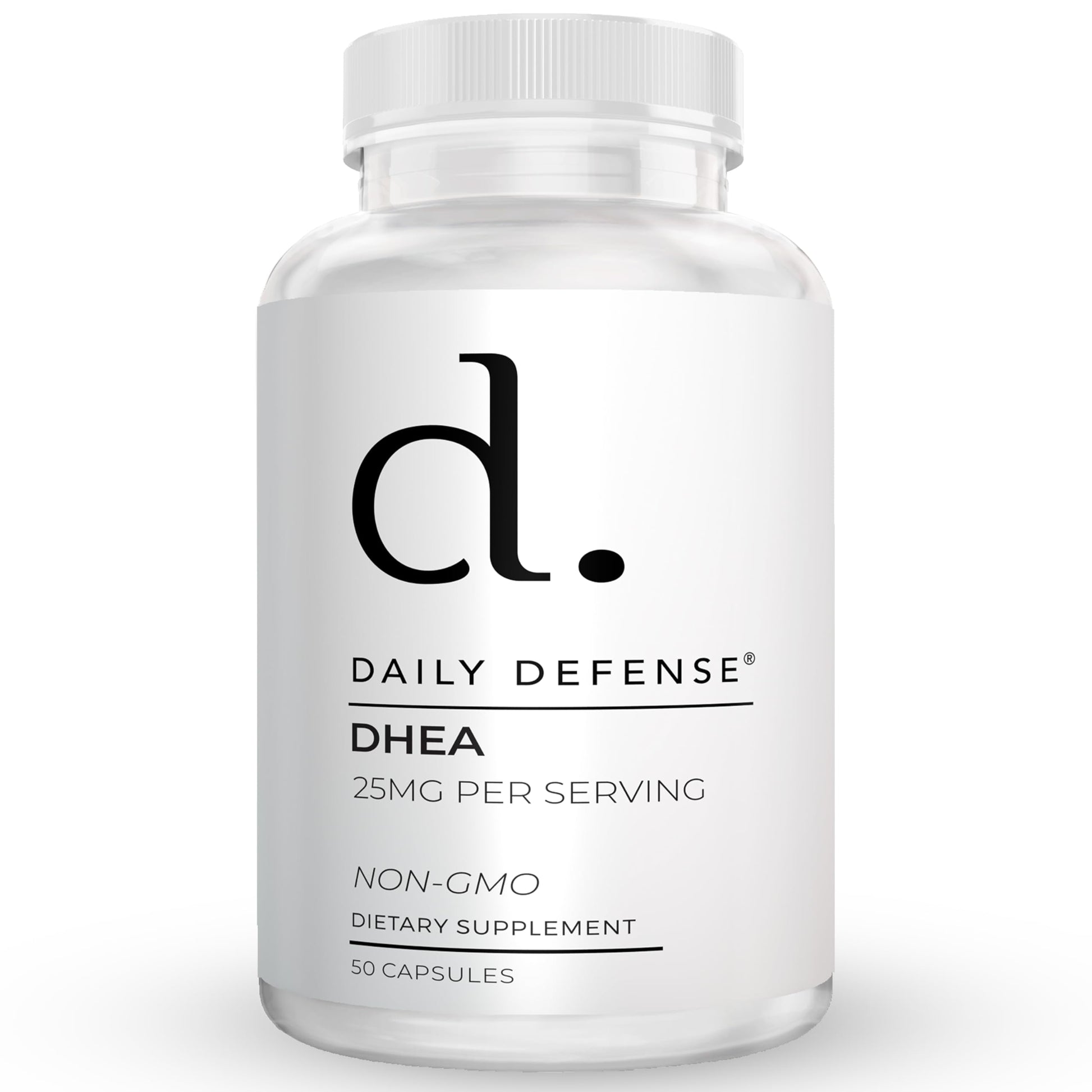 Daily Defense Pure DHEA 25 mg, 50 Capsules