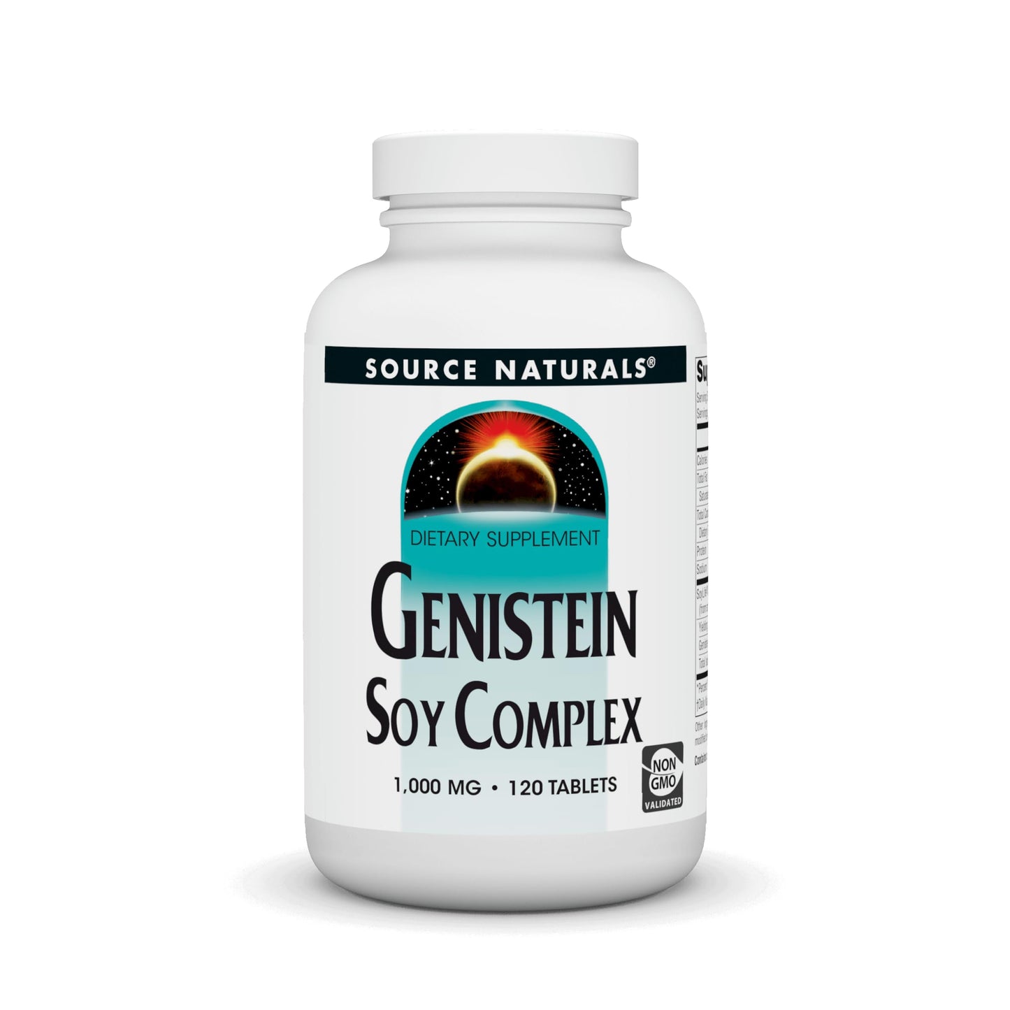 Source Naturals Genistein Soy Complex 1000 mg, 120 Tablets