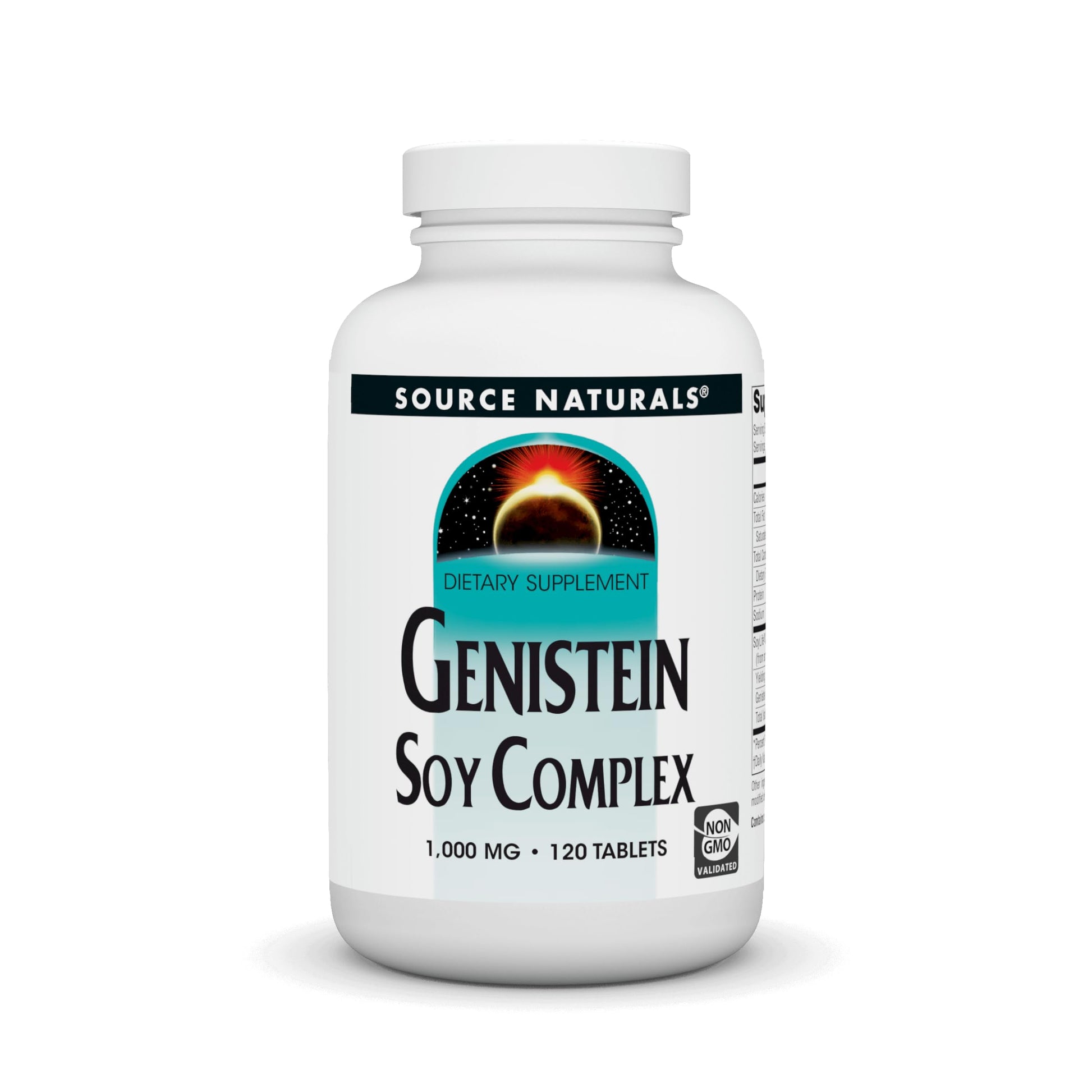 Source Naturals Genistein Soy Complex 1000 mg, 120 Tablets