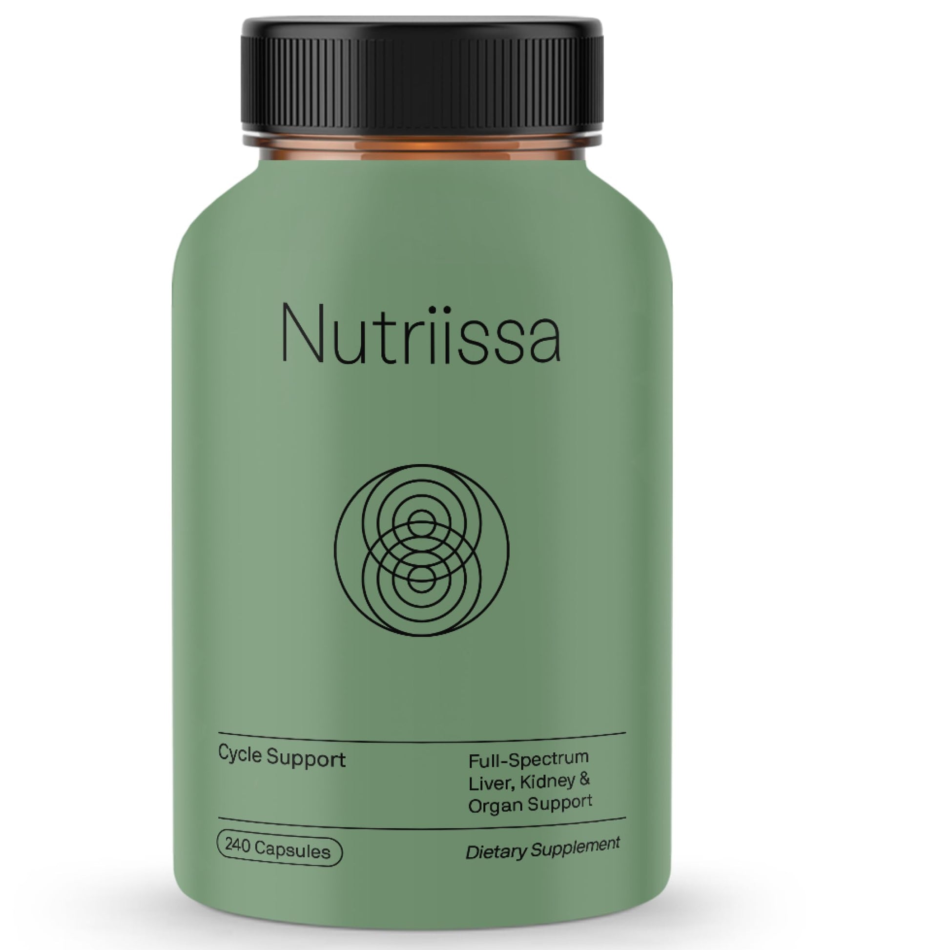 Nutriissa Cycle Support – Liver & Kidney Support Supplement – TUDCA 400mg & NAC 1000mg – 5,400mg Total Formula – Organ & Detox Support – Vegan Capsules 240 Count