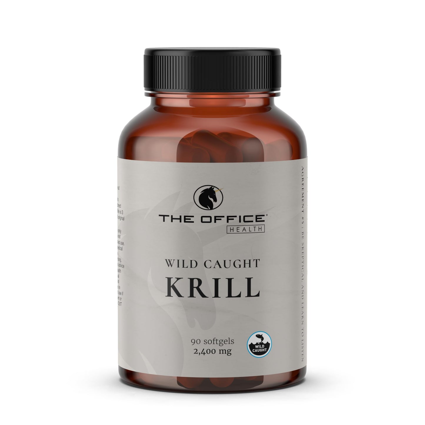 The Office Health Wild Caught Krill Oil Capsules, 90 Count