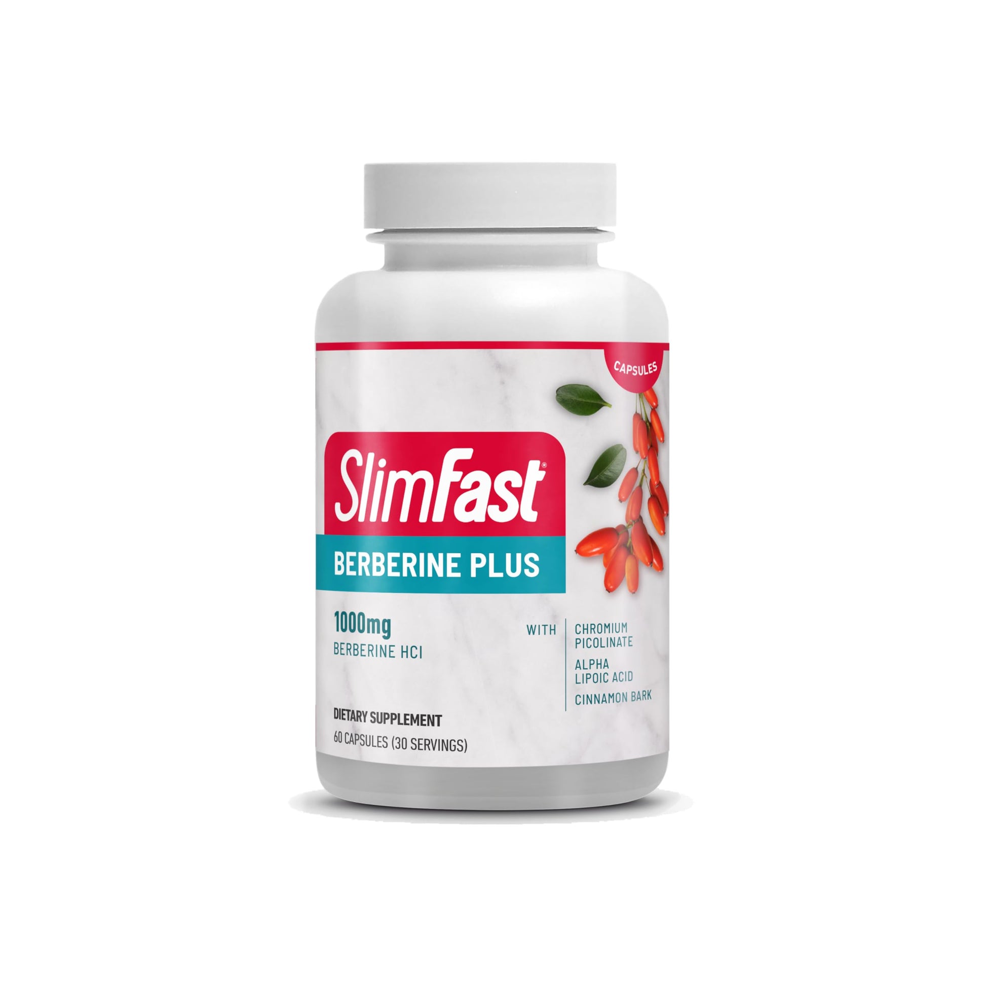 SlimFast Berberine Plus Capsules, 60 Capsules