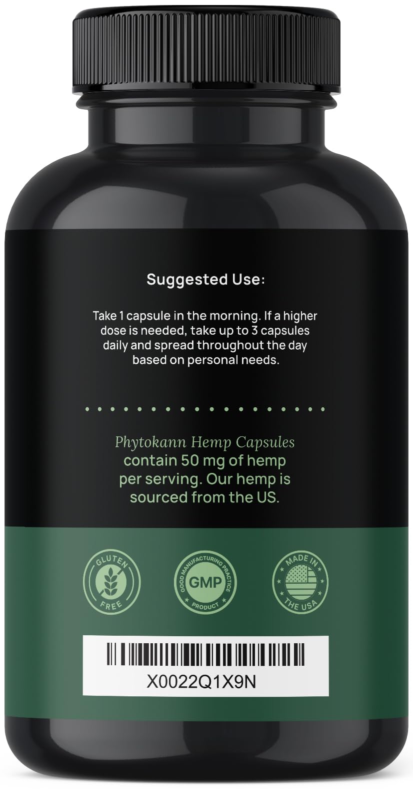 Phytokann Hemp Oil Capsule 120 Count