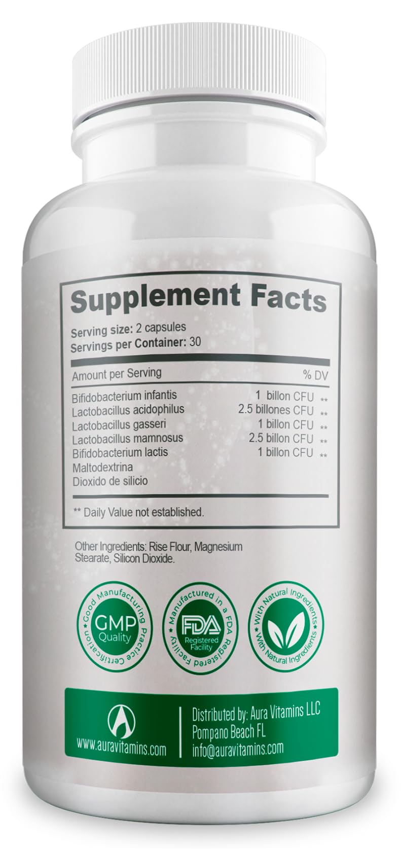 BACTICURE Bacterium Plus Capsules 120 Count