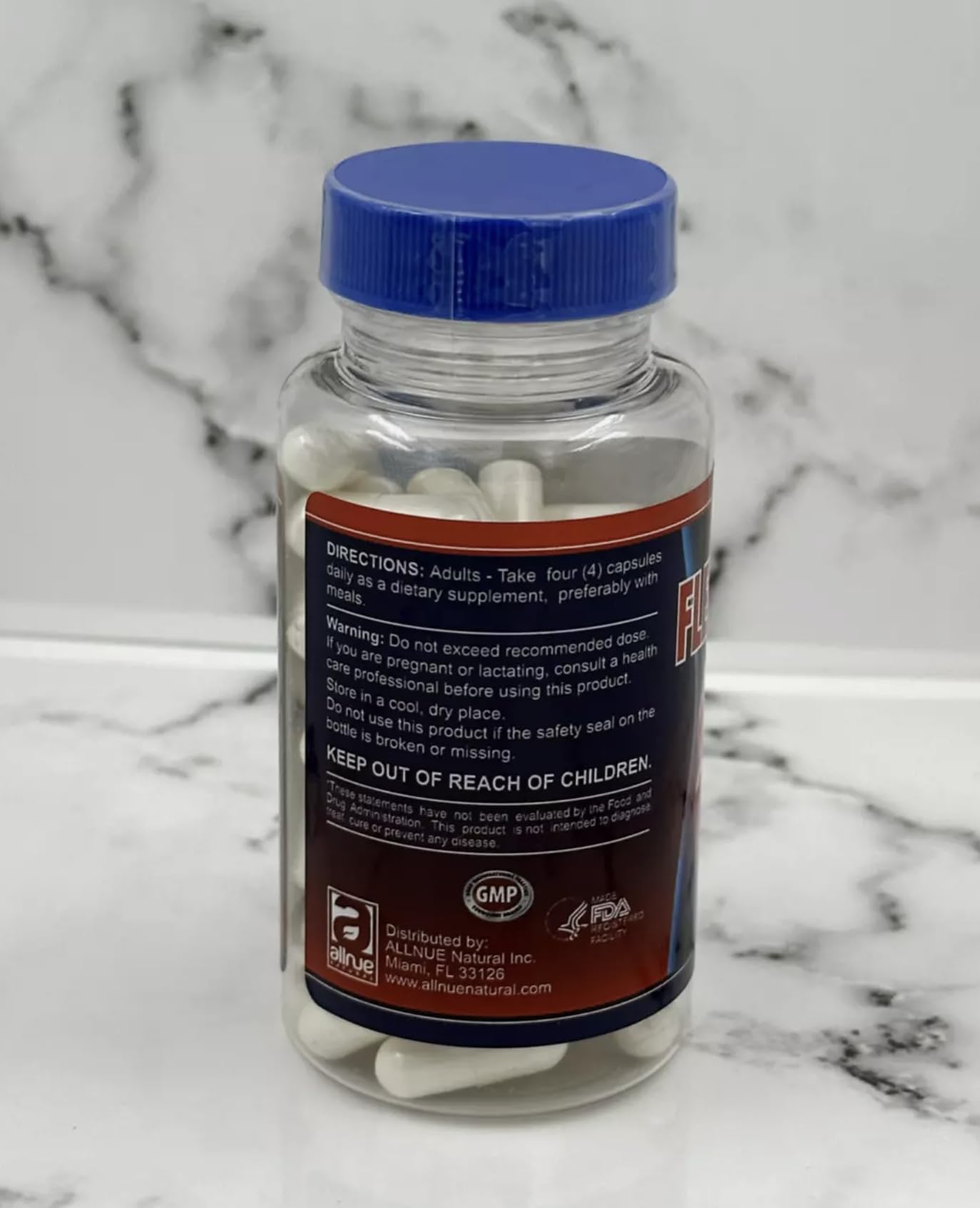 Generic Flex Solution Pain Muscle Joint Relief Bones Support Capsules, 60 Count