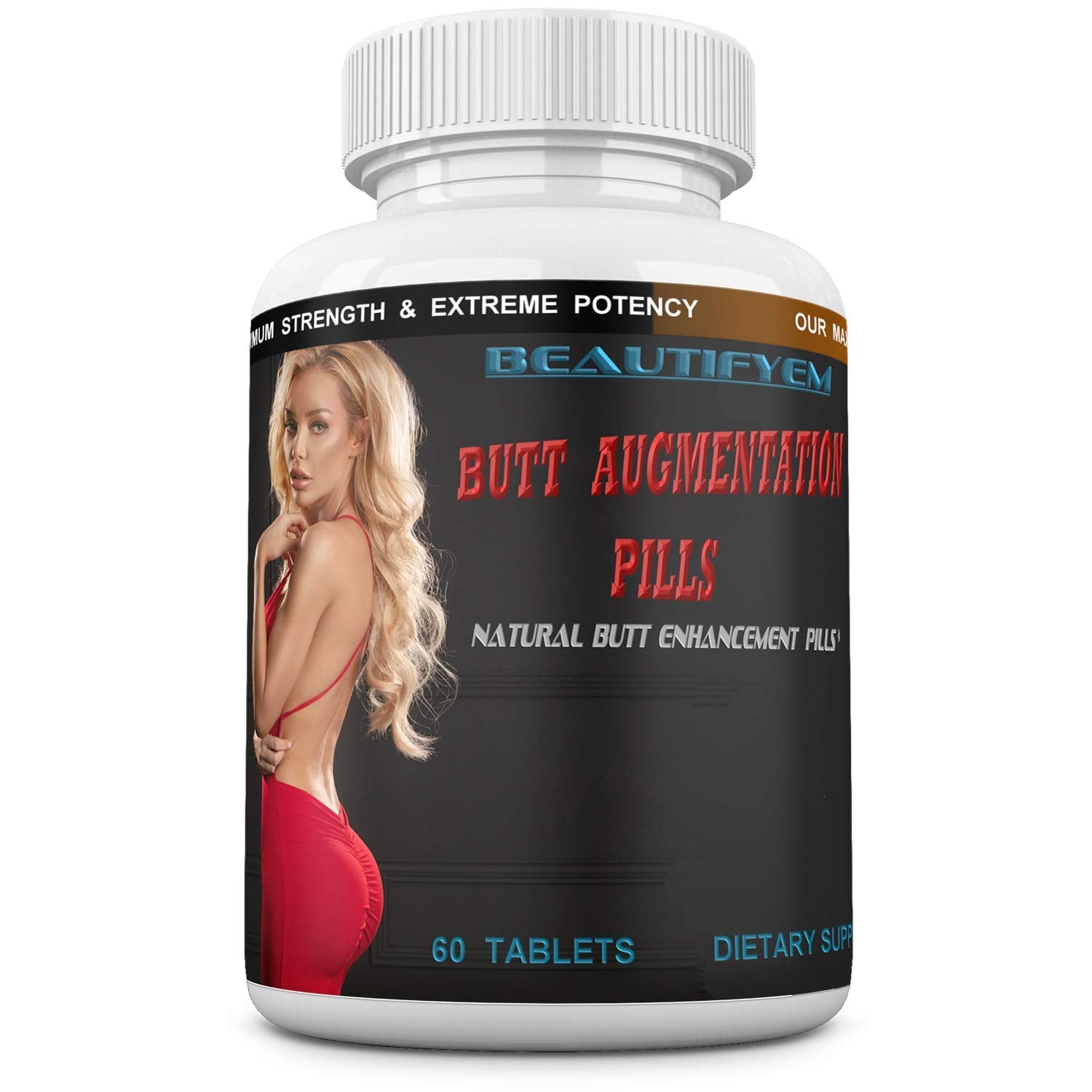 BEAUTIFYEM Butt Augmentation Pills, 60 Tablets