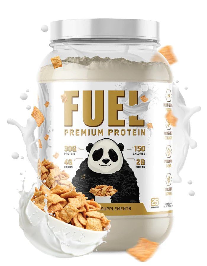Underground Bio Labs Panda Fuel Premium Protein Whey Protein Powder, 40 Servings
