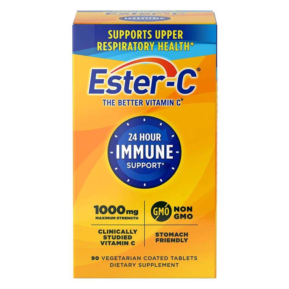 Ester-C Vitamin C 1000 mg Tablet, 90 Tablets