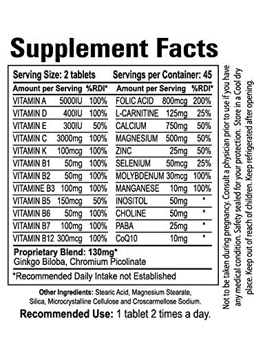 Body Shop Nutrition Ultra Woman Multi-Vitamins 90 Tablets