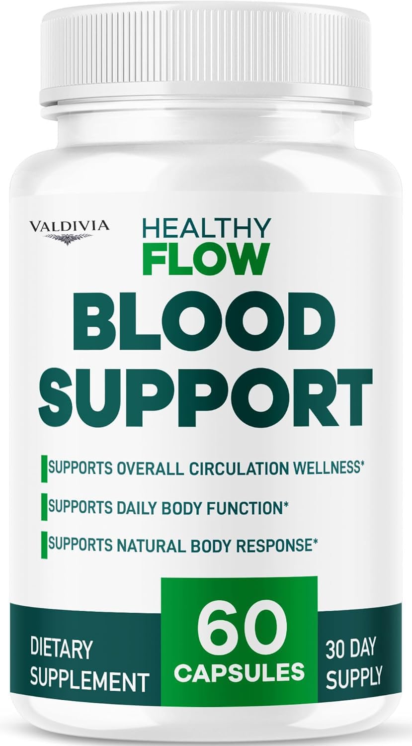 Valdivia Healthy Flow Blood Support Capsules 60 Count