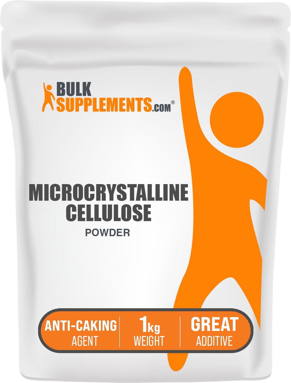 BulkSupplements Microcrystalline Cellulose Powder 35.2