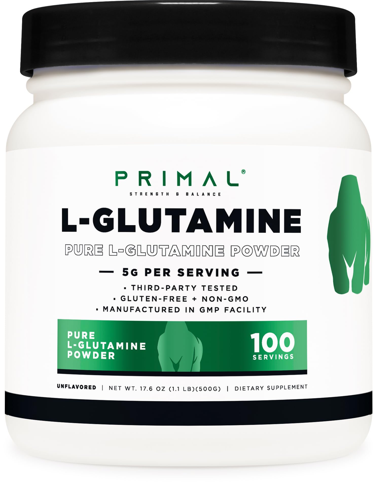 Primal L-Glutamine Powder 17.9