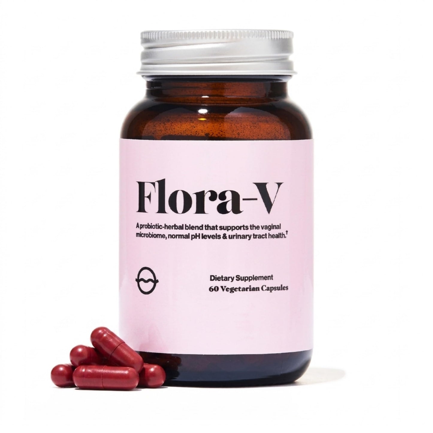 Organic Olivia Flora-V Vaginal Probiotic Capsule 60 Count