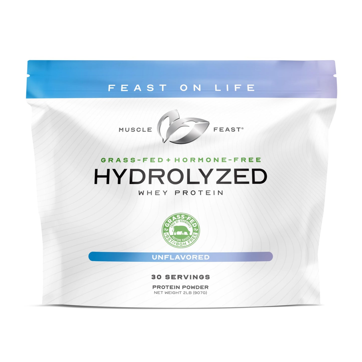 Muscle Feast Hydrolyzed Whey Protein Powder, 32 Servings