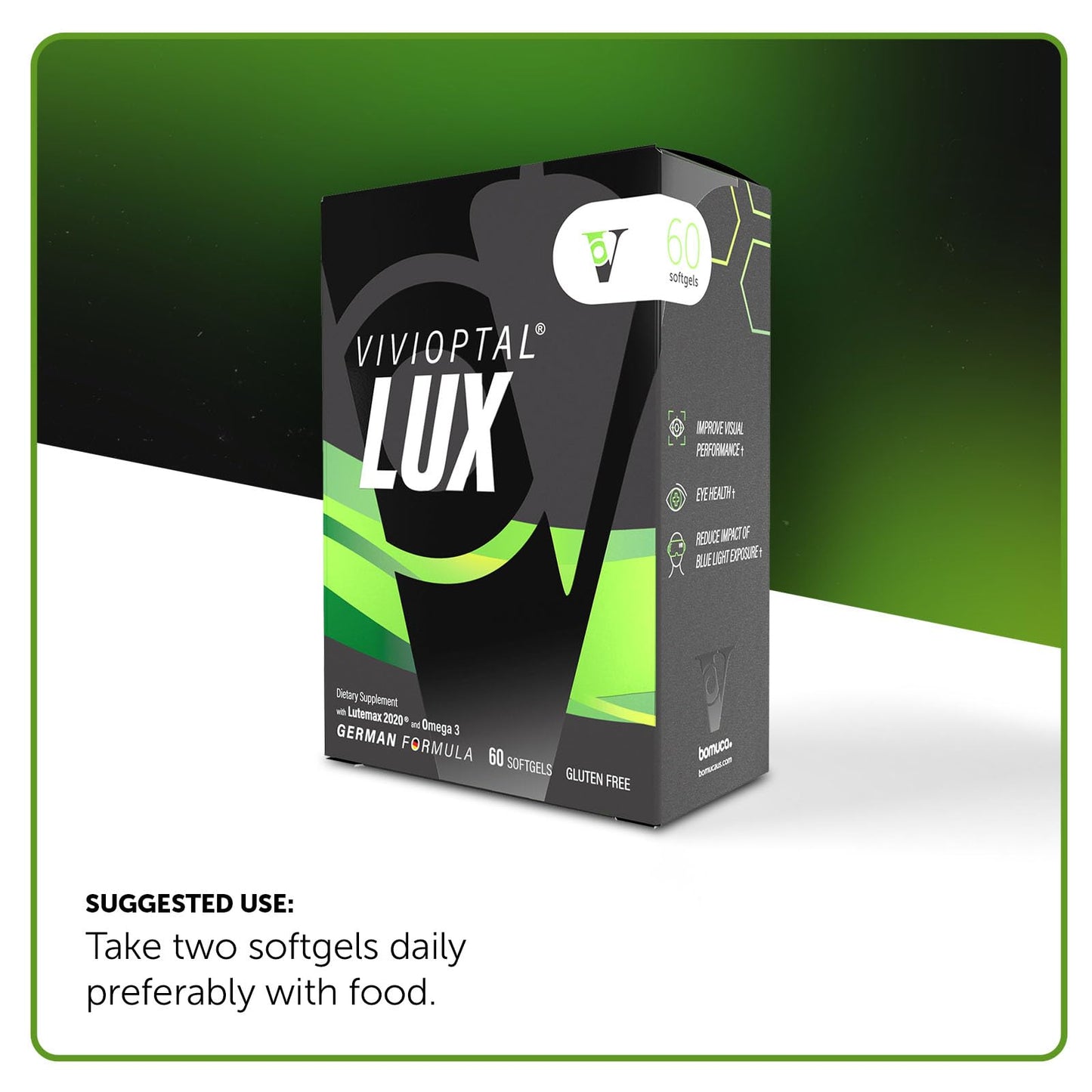 Vivioptal Vitamins Vivioptal for Men & Vivioptal Lux Softgels, 90 Softgels