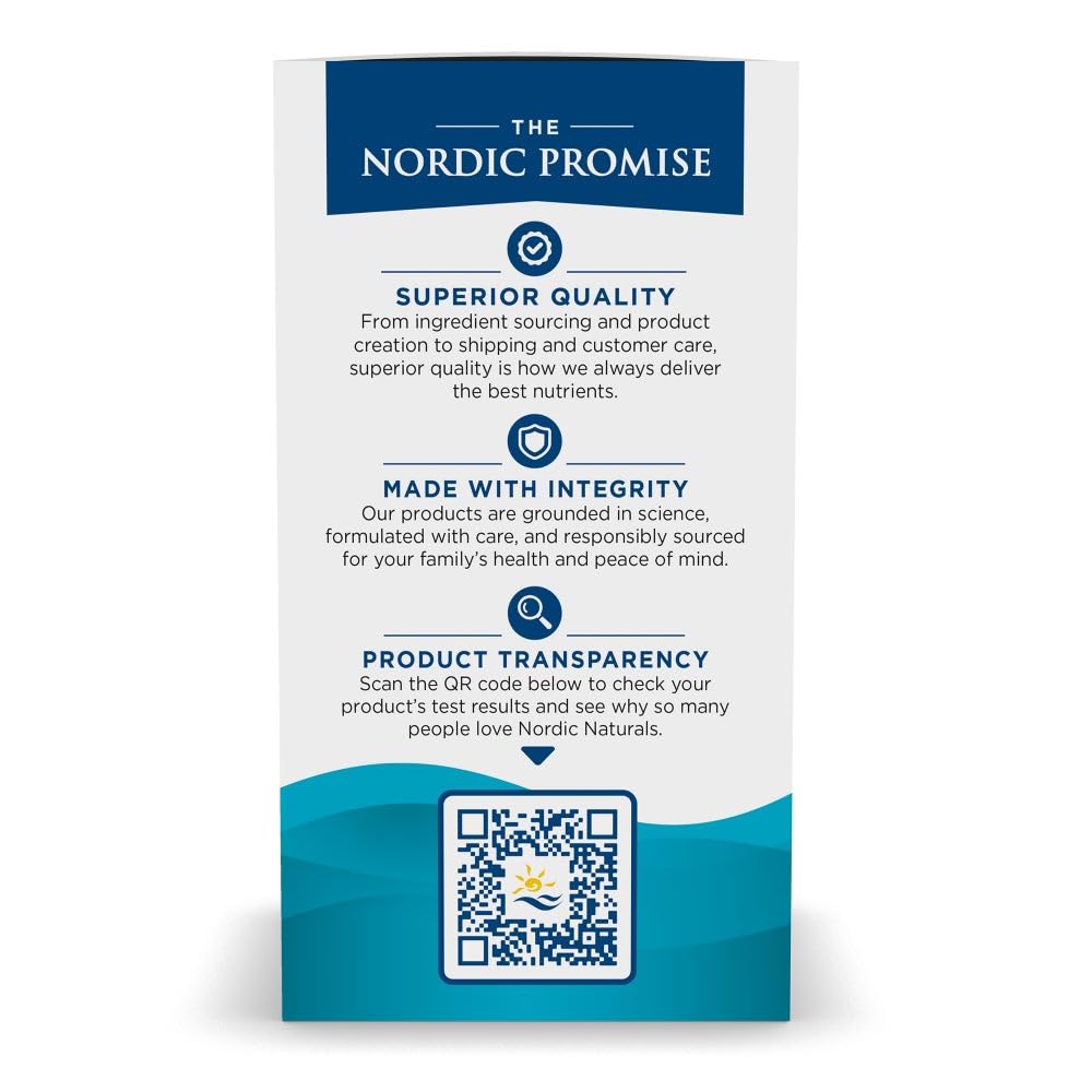 Nordic Naturals Ultimate Omega 2X 2150mg Fish Oil Lemon Softgels 60