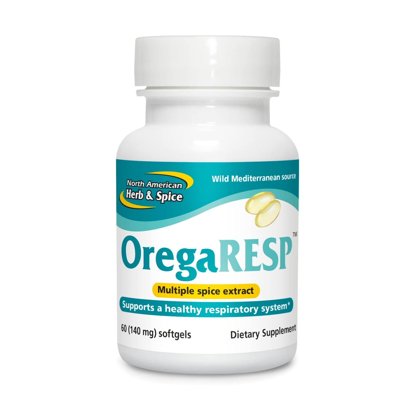 North American Herb & Spice OregaResp P73 Softgels, 60 Count