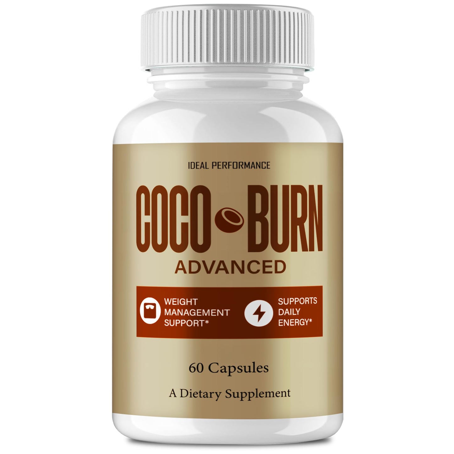 IDEAL PERFORMANCE Coco Burn Capsules, 60 Capsules
