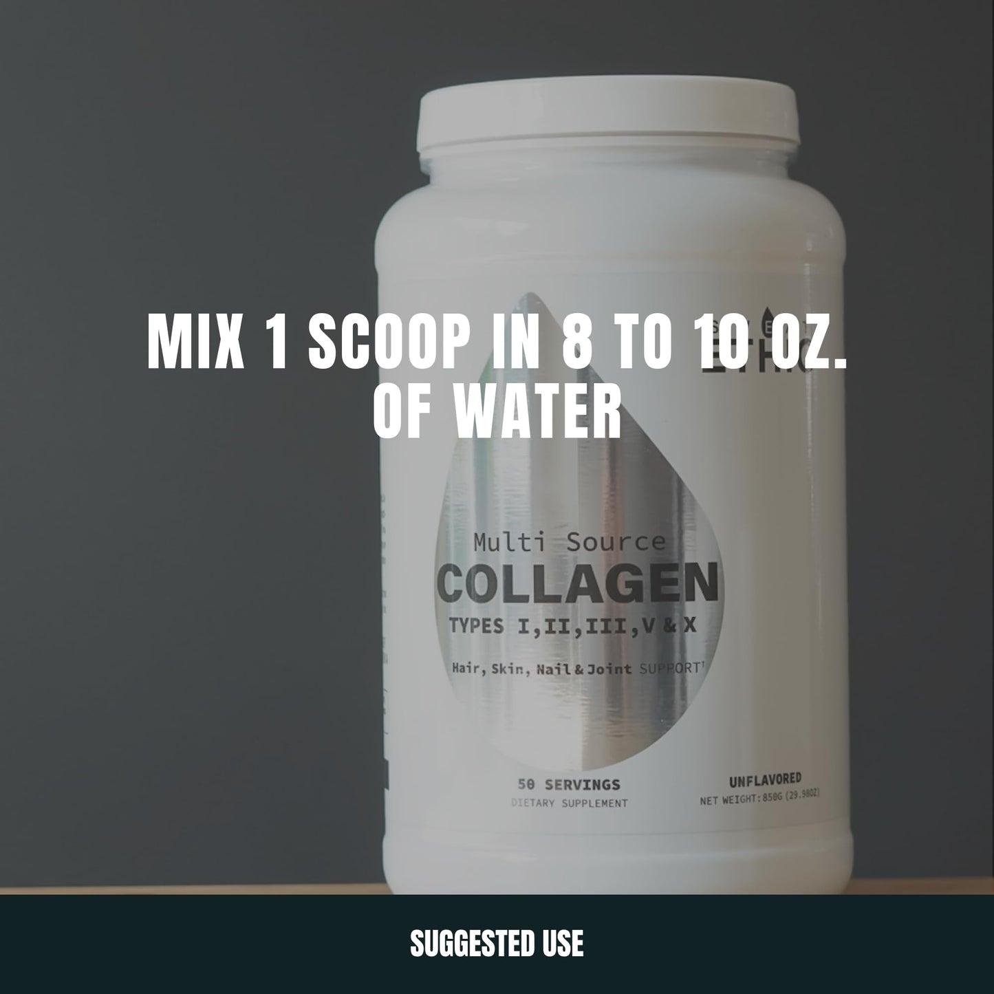 Sweat Ethic Multi Source Collagen Peptides Powder 30 Servings