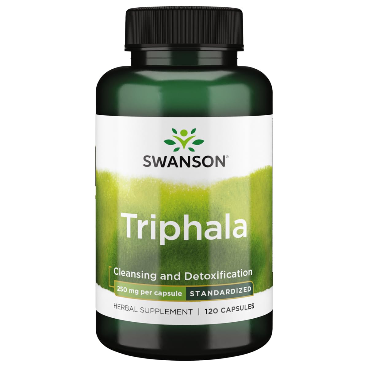 Swanson Triphala (Standardized) 250 Milligrams Capsule, 120 Count