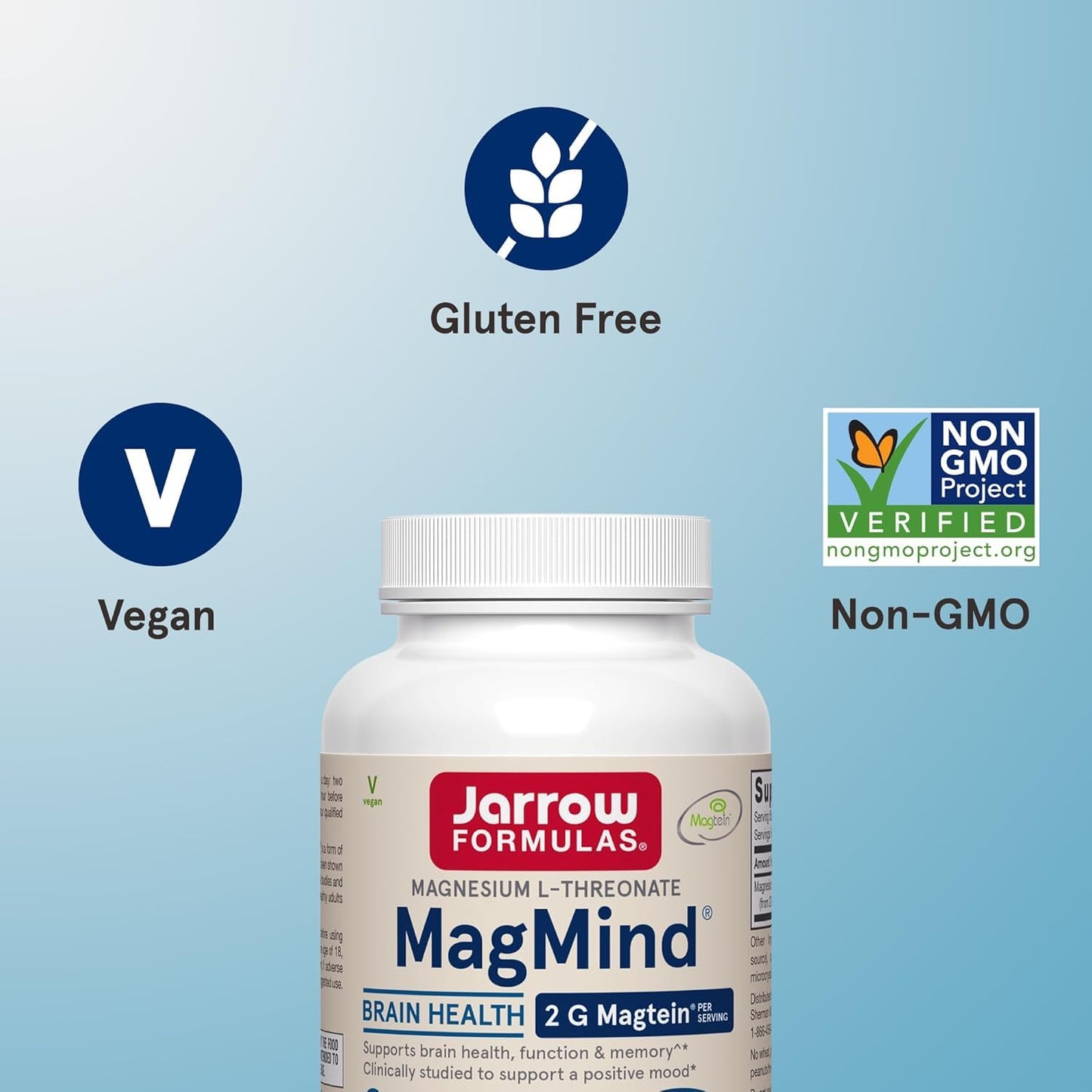 Jarrow Formulas MagMind Capsules, 180 Count