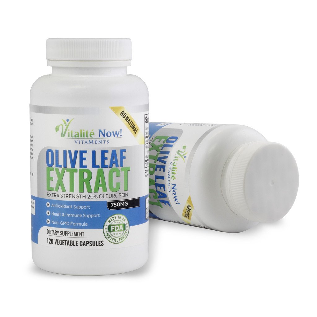 Vitalité Now! Olive Leaf Extract Capsules 120 Count
