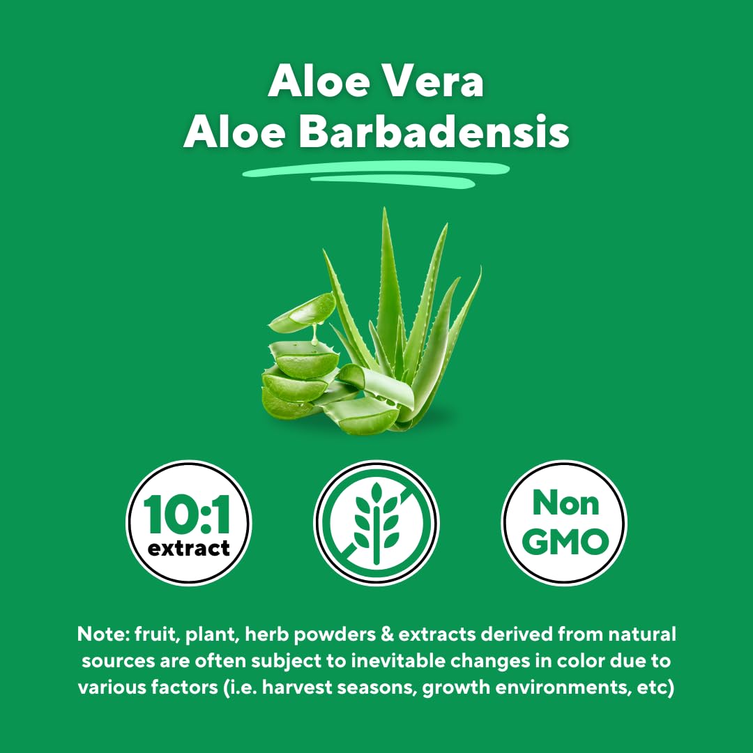 Vitapia Organic Aloe Vera Capsules 120 Count