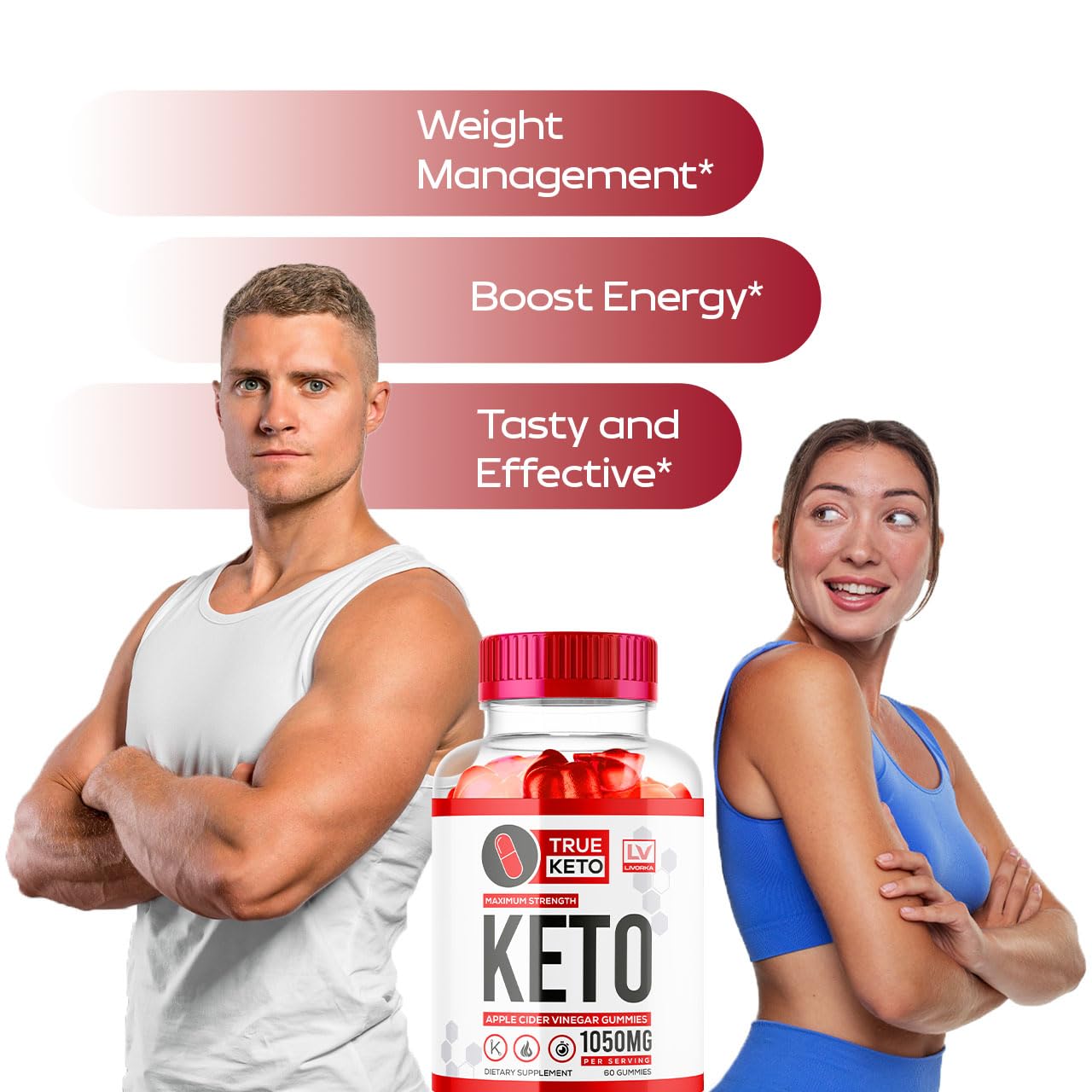 LIVORKA True Keto Gummies 120 Count
