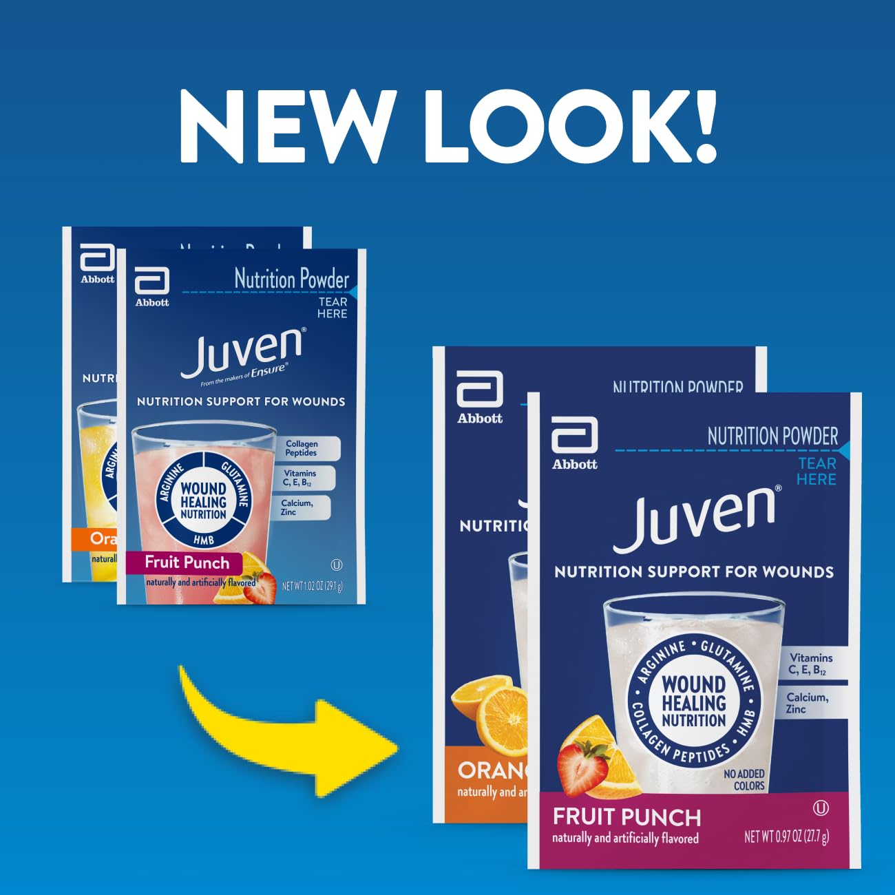 Juven Nutrition Support for Wound Healing Powder, 30 Count