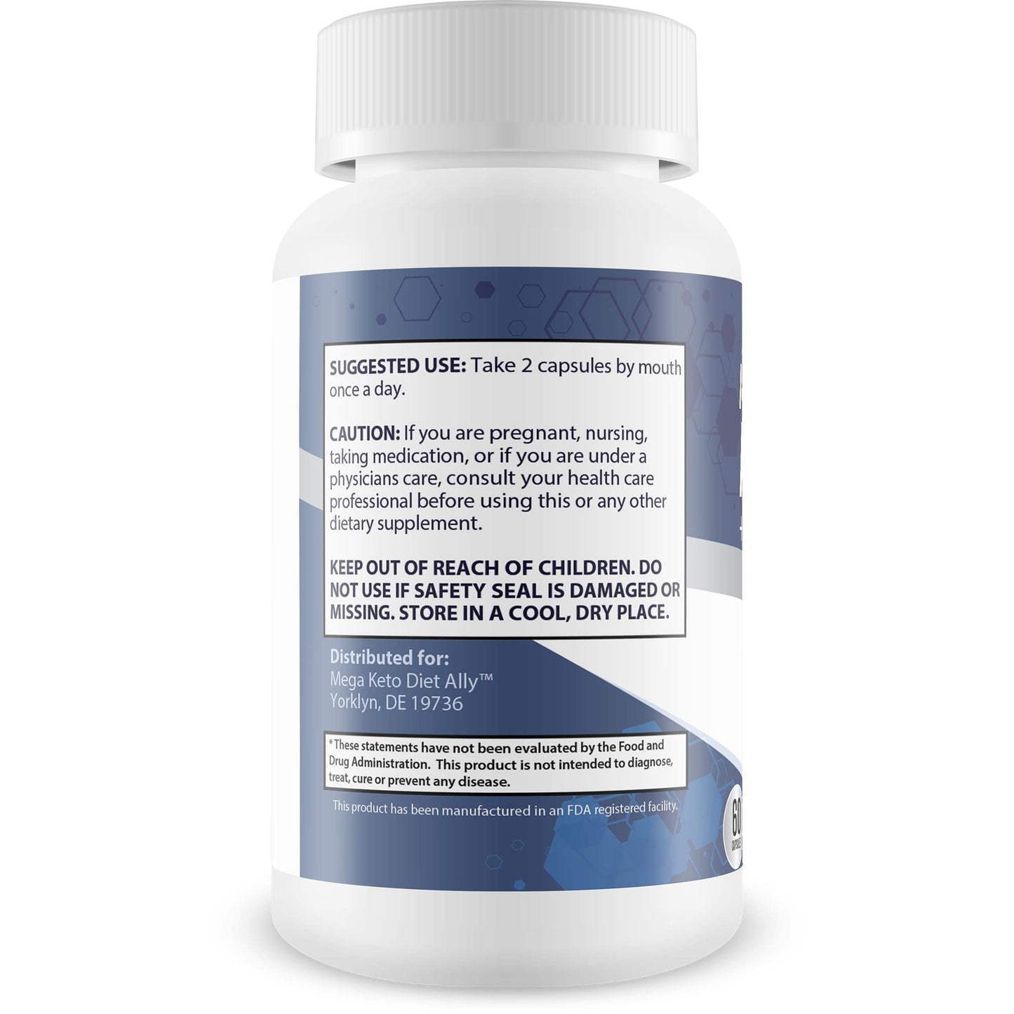 Unknown Mega Keto Diet + Cleanse Capsule, 1 Count