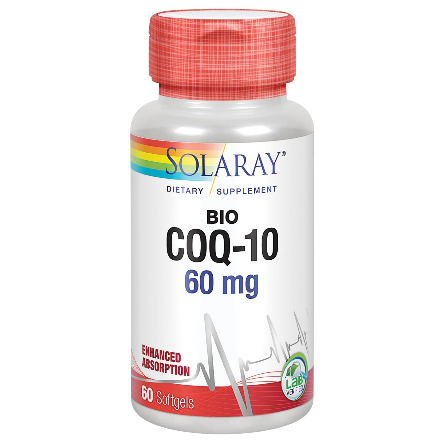 SOLARAY Bio CoQ-10 60 mg Softgels, 60 Count
