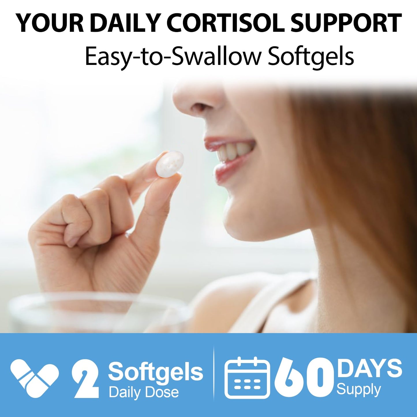 SCOLA Cortisol Supplement Softgels 120 Count