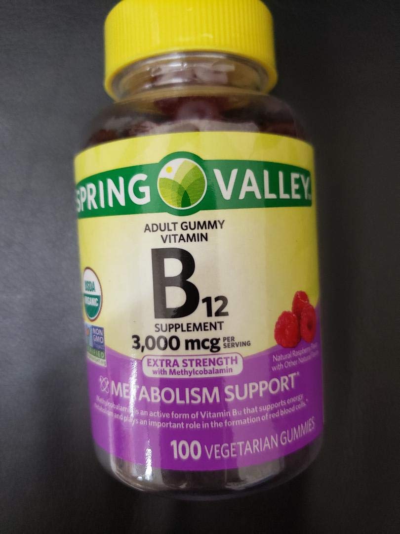 Spring Valley Vitamin B12 Gummies, 100 Gummies